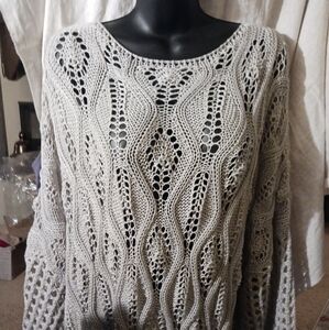 Open Stitch sweater
